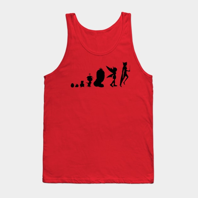 Palmon Digievolution Tank Top by Jawes